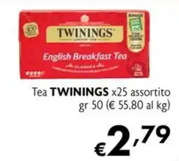 Maxi Supermercati Tea TWININGS assortito offerta