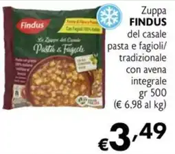 Maxi Supermercati Zuppa FINDUS del casale pasta e fagioli offerta