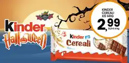 Interspar Kinder Cereali offerta