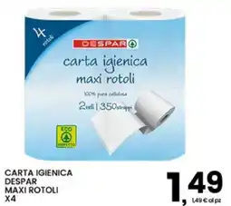 Interspar Carta igienica Despar maxi rotoli offerta
