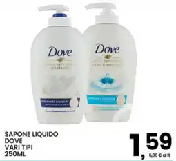 Interspar Sapone liquido Dove offerta
