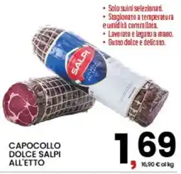 Interspar Capocollo dolce Salpi all'etto offerta