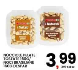 Interspar Nocciole pelate Despar offerta
