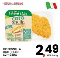 Interspar Cotosnella light Fileni offerta