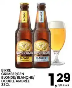 Interspar Birre Grimbergen Blonde/Blanche/Double Ambree offerta