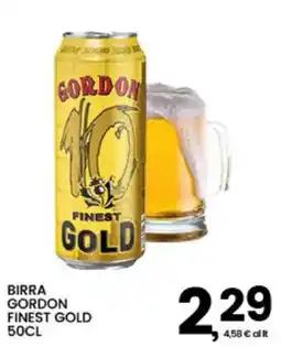 Interspar Birra Gordon Finest Gold offerta