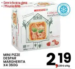 Interspar Mini pizze Despar Margherita offerta