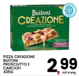 Interspar Pizza Creazione Buitoni Prosciutto e Carciofi offerta