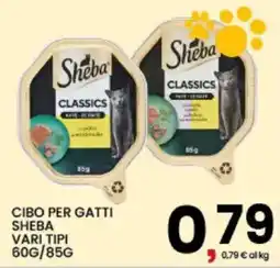 Interspar Cibo per gatti Sheba Classics offerta