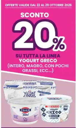 Interspar Yogurt greco offerta