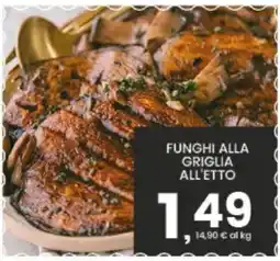 Interspar Funghi alla griglia all'etto offerta