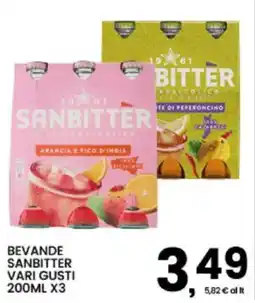 Interspar Beverande Sanbitter vari gusti offerta