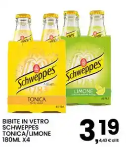 Interspar Schweppes Tonica/Limone offerta
