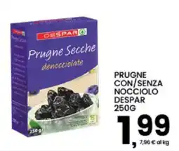 Interspar Prugne Secche denocciolate DESPAR offerta