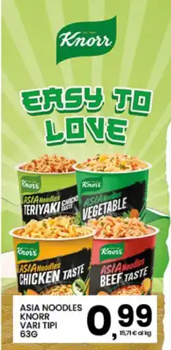 Interspar Asia Noodles Knorr offerta
