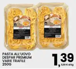 Interspar Pasta all'uovo Despar Premium varie trafile offerta