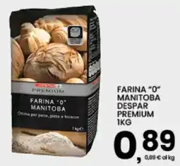 Interspar Farina 0 Manitoba Despar Premium offerta