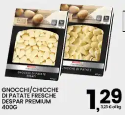 Interspar Gnocchi/chicche di patate fresche Despar Premium offerta