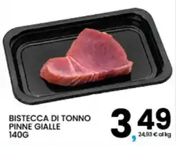 Interspar Bistecca di tonno pinne gialle offerta
