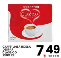 Interspar Caffè linea rossa Despar classico offerta