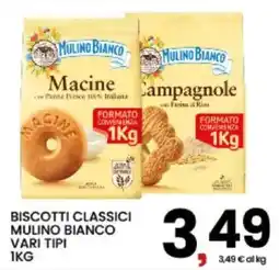 Interspar Biscotti classici Mulino Bianco vari tipi offerta