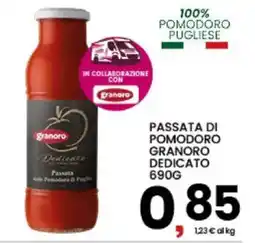 Interspar Passata di pomodoro Granoro dedicato offerta