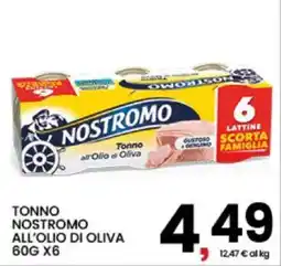 Interspar Tonno Nostromo all'olio di oliva offerta