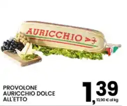 Interspar Provolone Auricchio dolce all'etto offerta