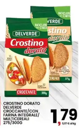 Interspar Crostino dorato Delverde croccante offerta