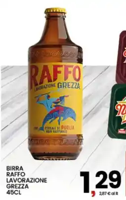 Interspar Birra Raffo Lavorazione Grezza offerta