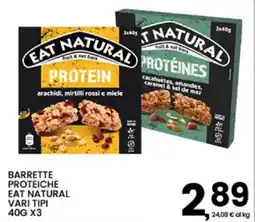 Interspar Barrette proteiche Eat Natural offerta