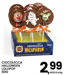 Interspar Ciocolecca Halloween Lollipop offerta