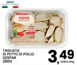 Interspar Tagliata di petto di pollo Despar offerta