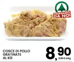 Interspar Cosce di pollo gratinate offerta
