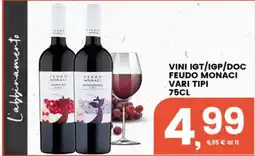 Interspar Vini IGT/IGP/DOC Feudo Monaci offerta