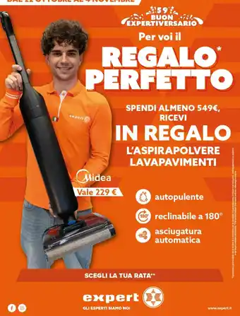 Aspirapolvere lavapavimenti Midea