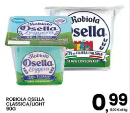 Interspar Robiola Osella Leggera offerta