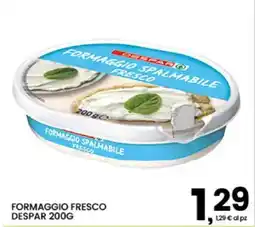 Interspar Formaggio fresco Despar offerta