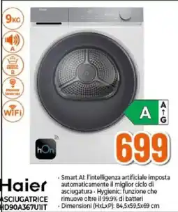 Expert Haier asciugatrice offerta