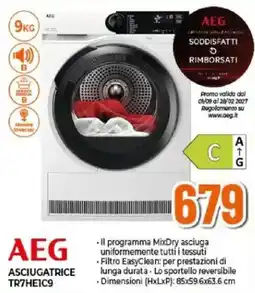 Expert AEG Asciugatrice TR7HE1C9 offerta