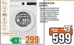 Expert Lavatrice slim GD27S7S offerta