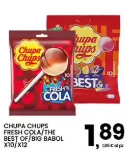 Interspar Chupa Chups Fresh Cola offerta