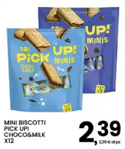 Interspar Mini biscotti Pick Up! Choco&Milk offerta