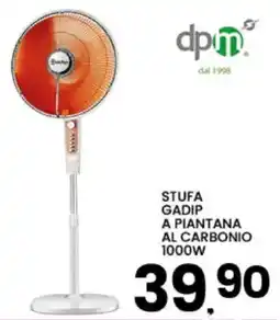 Interspar Stufa Gadip a piantana al carbonio offerta