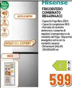 Expert Hisense frigorifero combinato offerta
