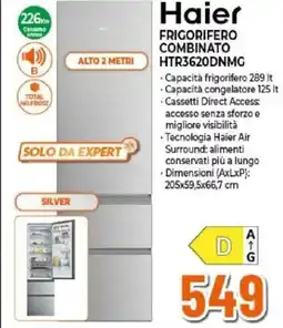 Expert Haier frigorifero combinato offerta