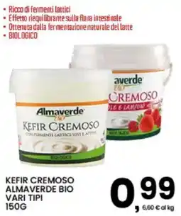 Interspar Kefir cremoso Almaverde bio offerta