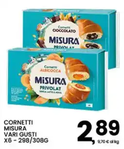 Interspar Cornetti Misura vari gusti offerta