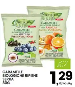 Interspar Caramelle biologiche ripiene Serra offerta