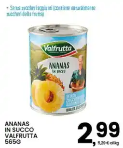 Interspar Ananas in succo Valfrutta offerta